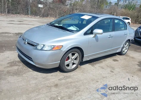 2007 Honda Civic Ex из США, поврежденный, VIN 1HGFA16857L005442